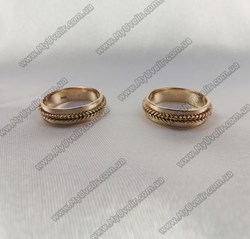 Обручальные кольца косички